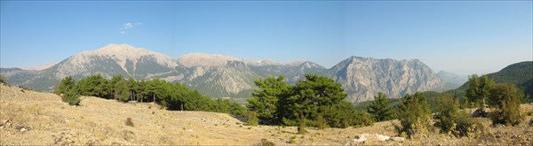 Фото 5 Панорама хр.Чалбалы с востока